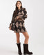 Argyle Knit Sweater & Skirt Set