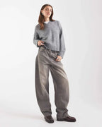 V-Neck Wool Blend Sweater