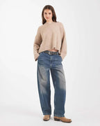 V-Neck Wool Blend Sweater