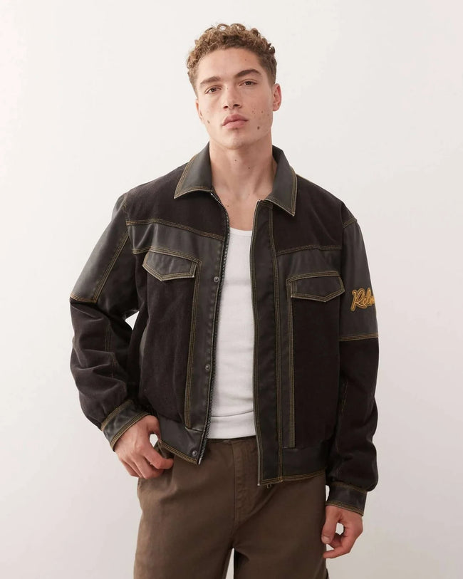 Contrast Stitch Utility Jacket Main Image