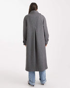 Long Wool Blend Coat